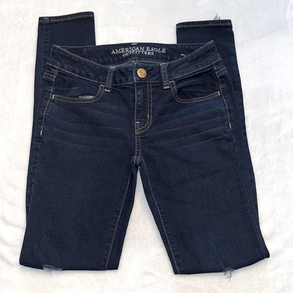 American Eagle Distressed Jeggings